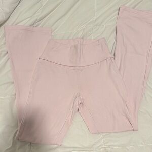 Light Pink High-Waisted Leggings